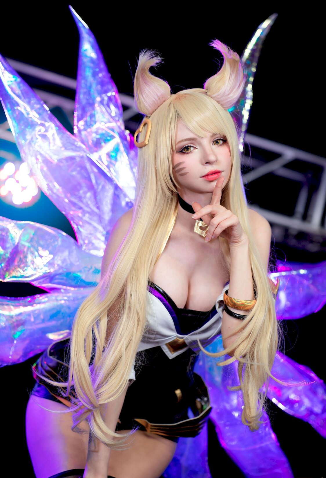 Ahri[League ˿ͼ  milkyPeachmilkyKDA [ŮCoserд] ofegends] No.Peach /142P 5ҳ